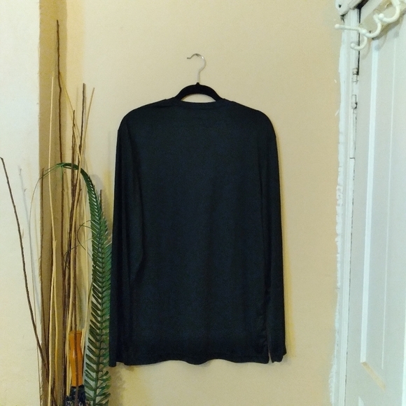 Hanes cool dri men's long sleeve tees size Large - Picture 2 of 6